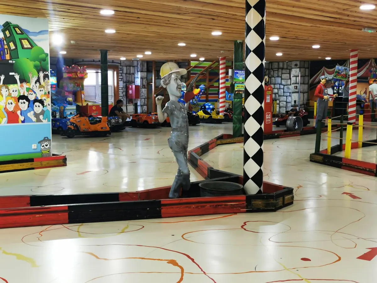 Autodráha indoor