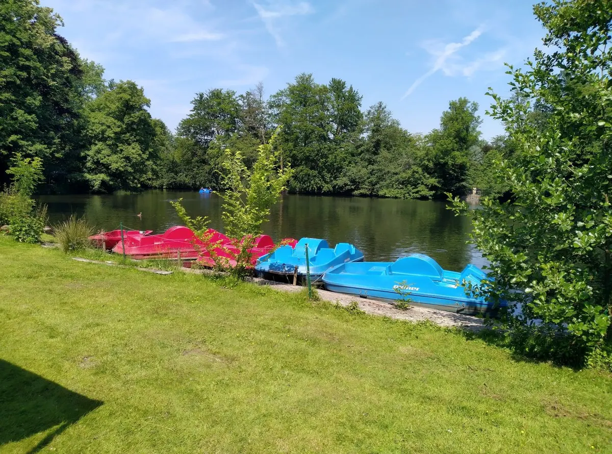 Tret- und Ruderboote