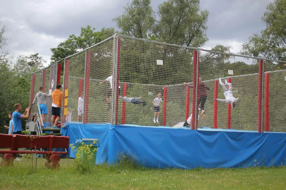 Trampolinanlage
