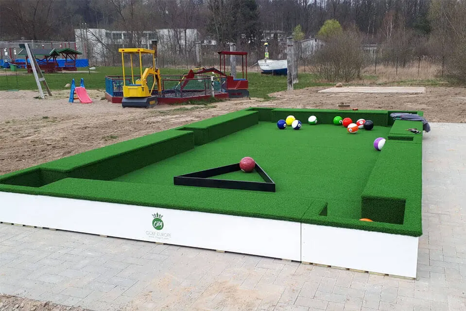 Fußballbillard & Shuffleboard