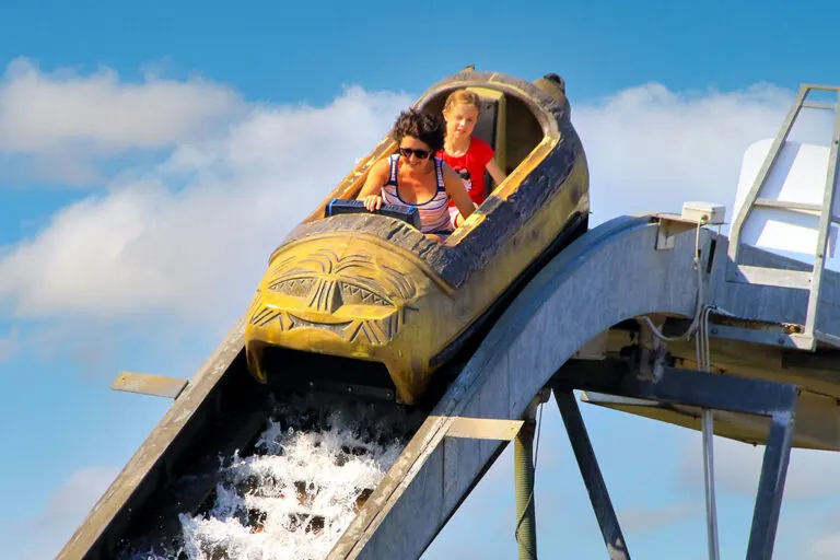 Dragon Falls Log Flume