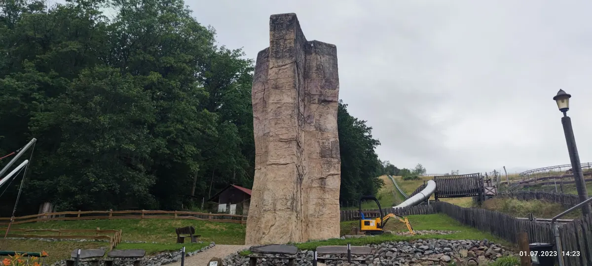 Der Kletterfelsen