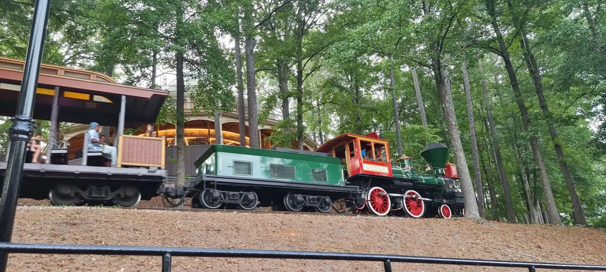 Six Flags Railroad