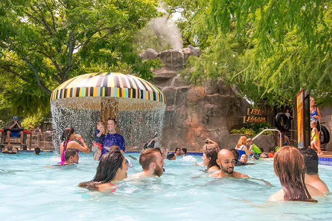 Lava Lagoon Heated Pool