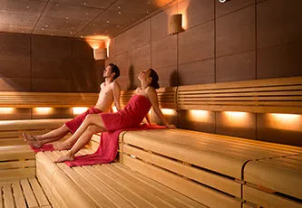 Fächer-Sauna
