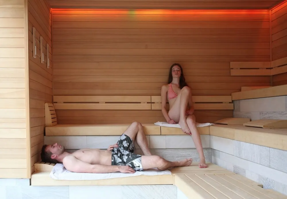 Finse panoramische sauna