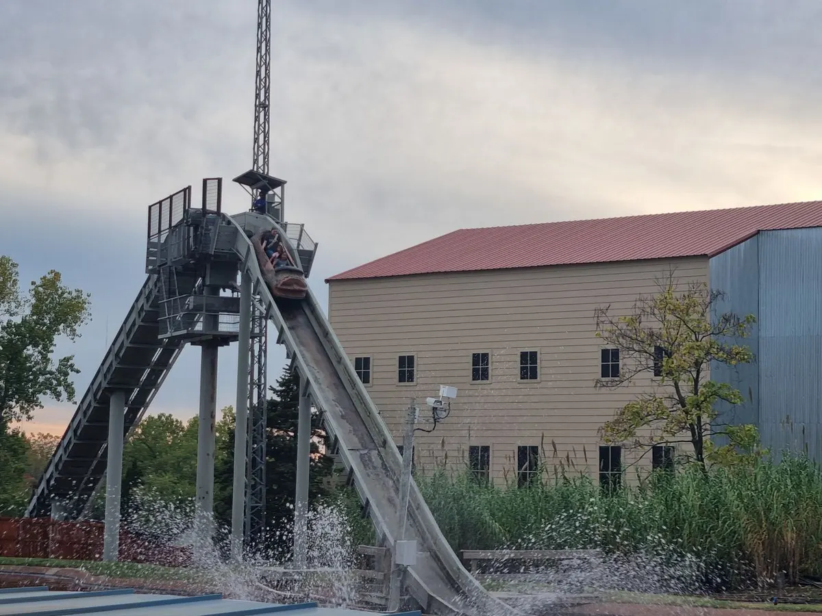 Mystery River Log Flume