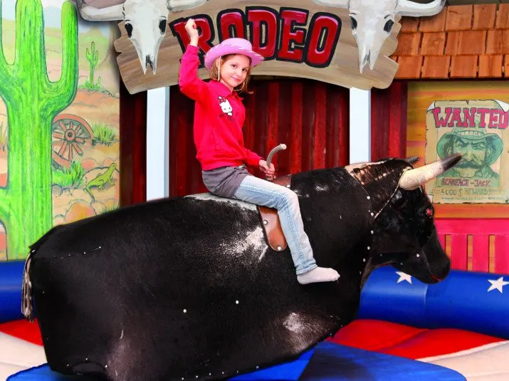 Rodeo-Bullenreiten