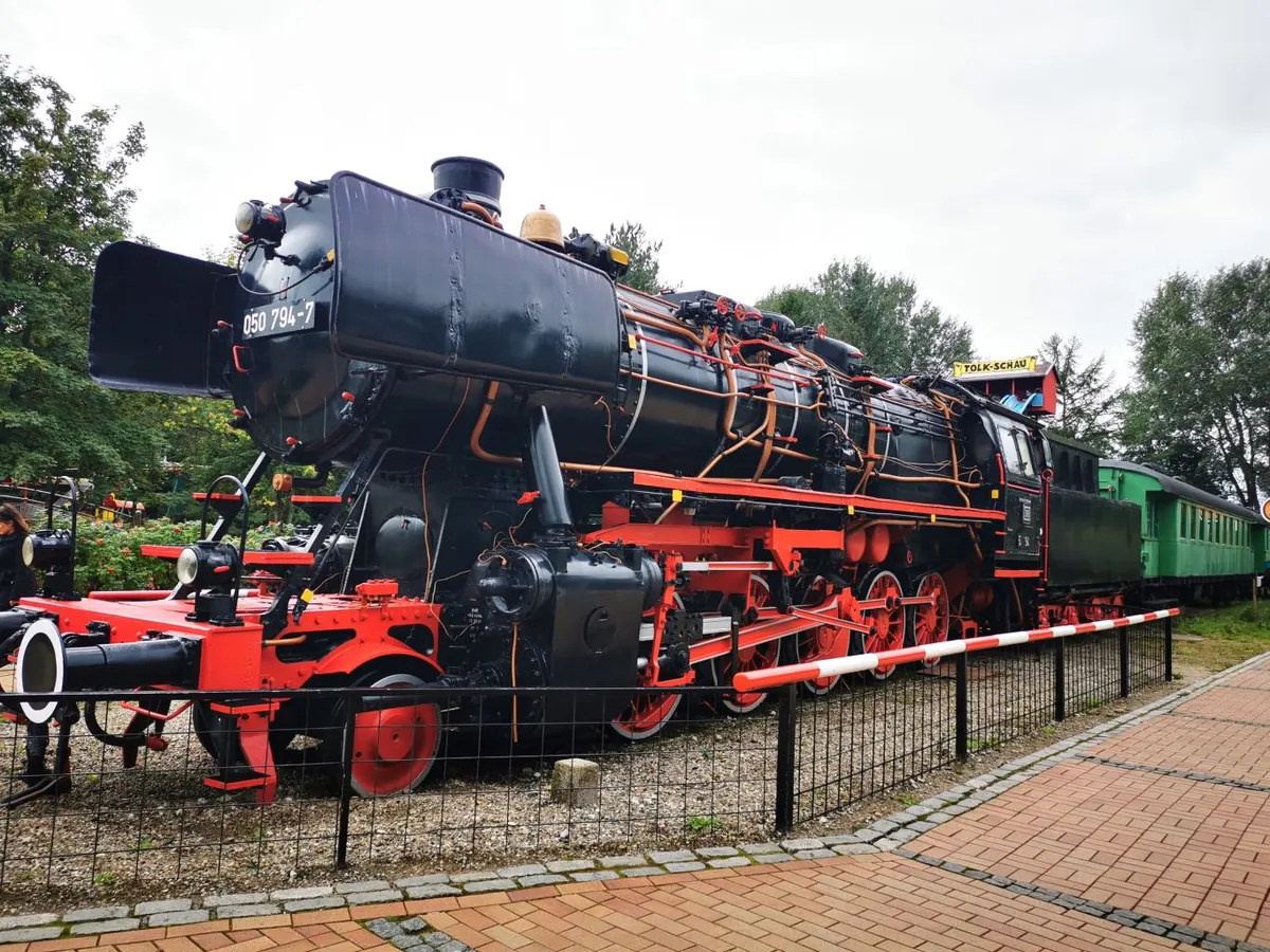 Historische Dampflok BR 050