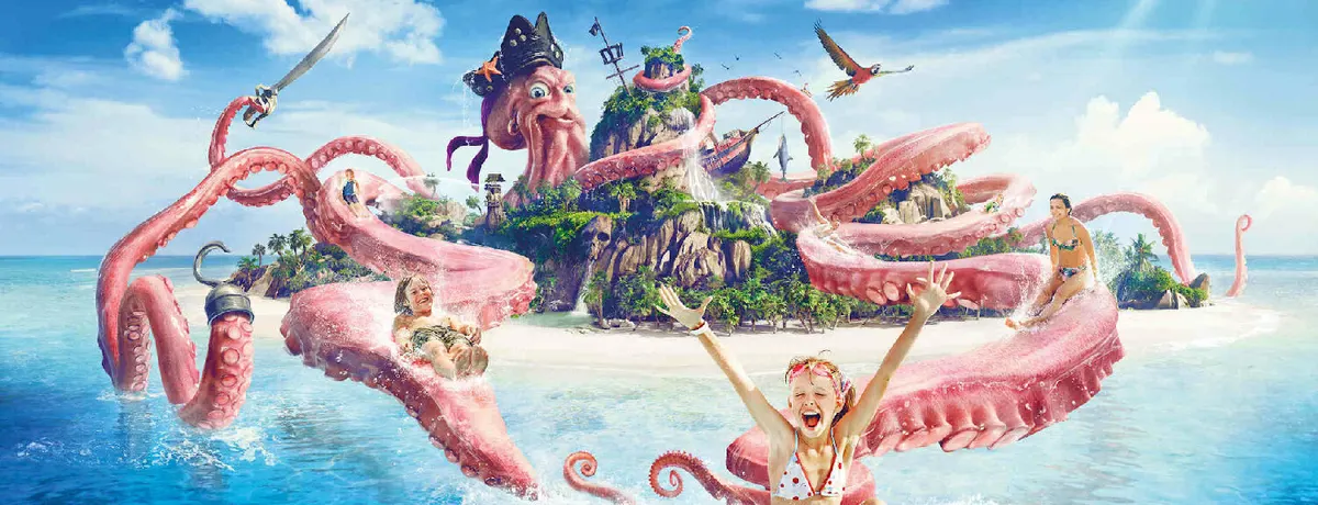 Pirates Bay, Octopus, Rudder, Mini Rudder, Boopi River, Puuc, Capitan Cordero