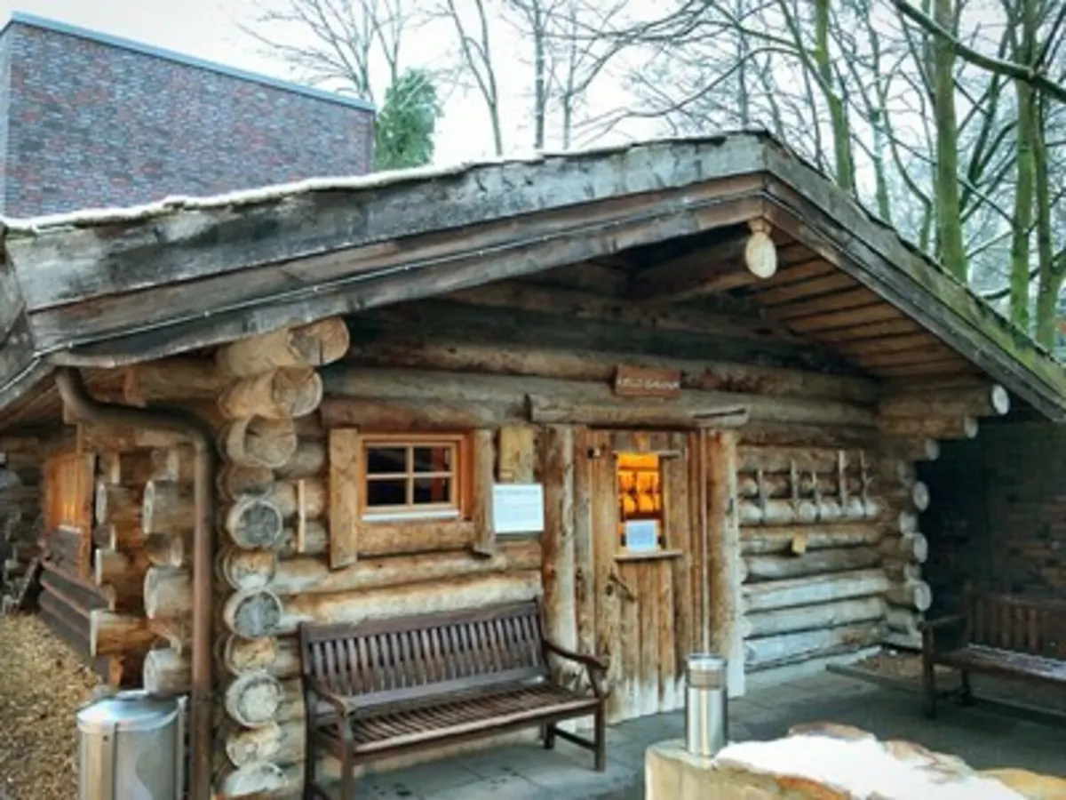 Polder Hütt (Kelo-Blockhaussauna)