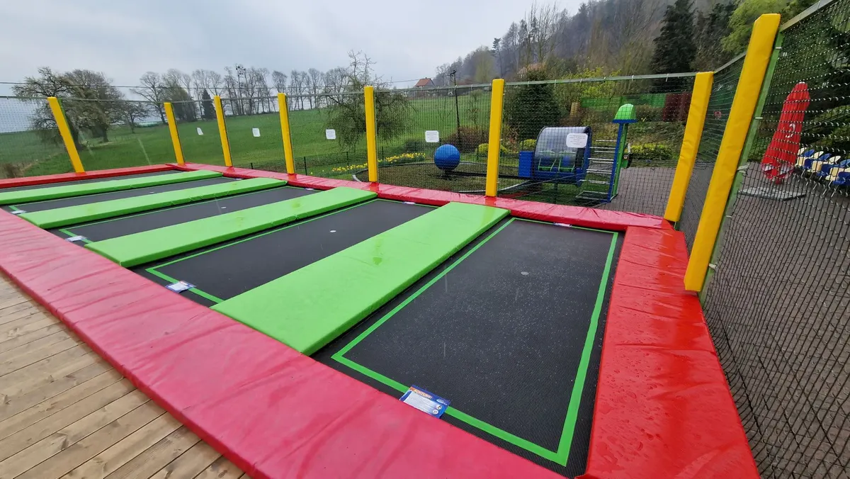 Trampolingroßanlage