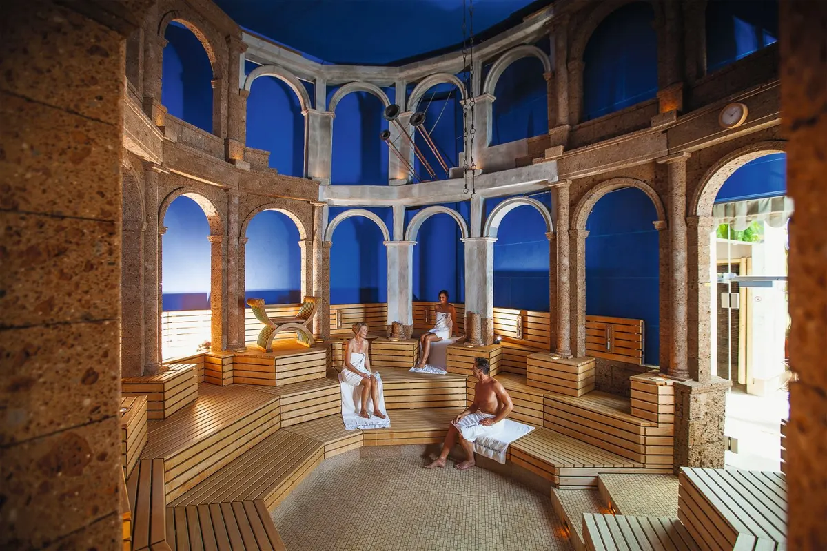 Die Römer-Sauna 65° C