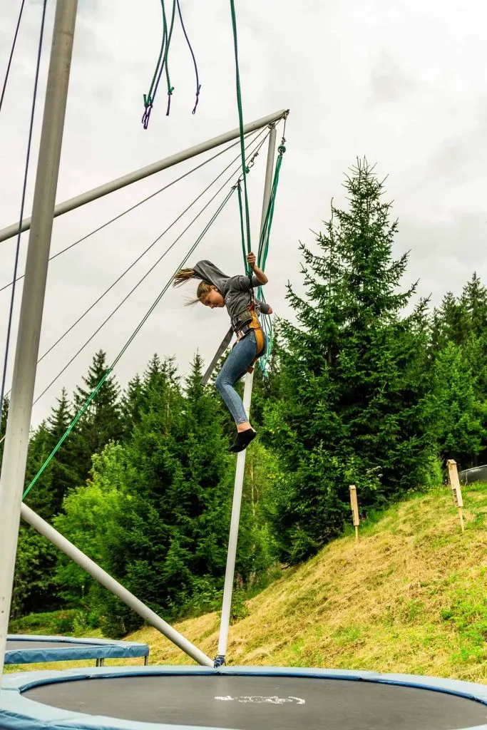 Bungee-Trampolin