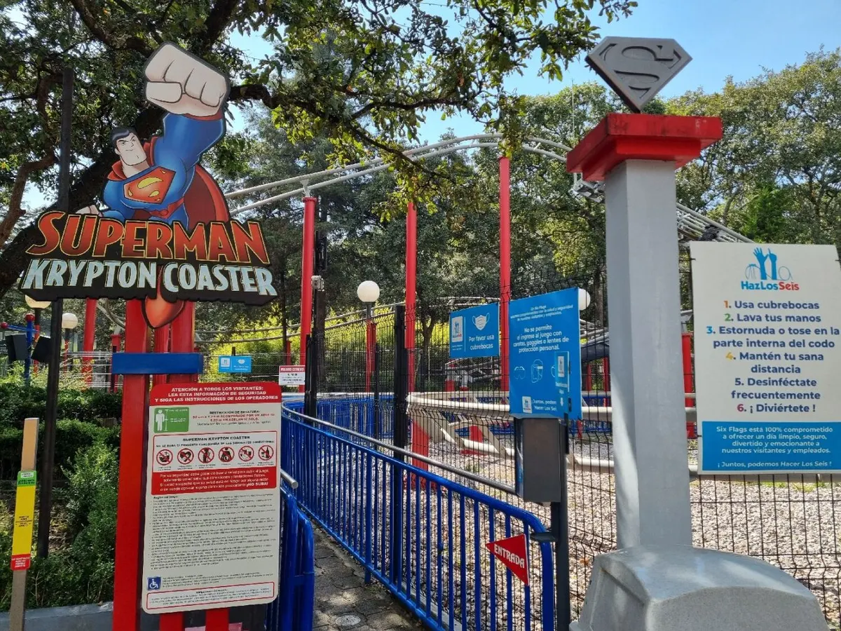 Superman Krypton Coaster