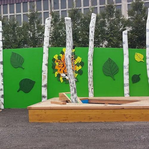 Tiger-Kleinkinderspielplatz