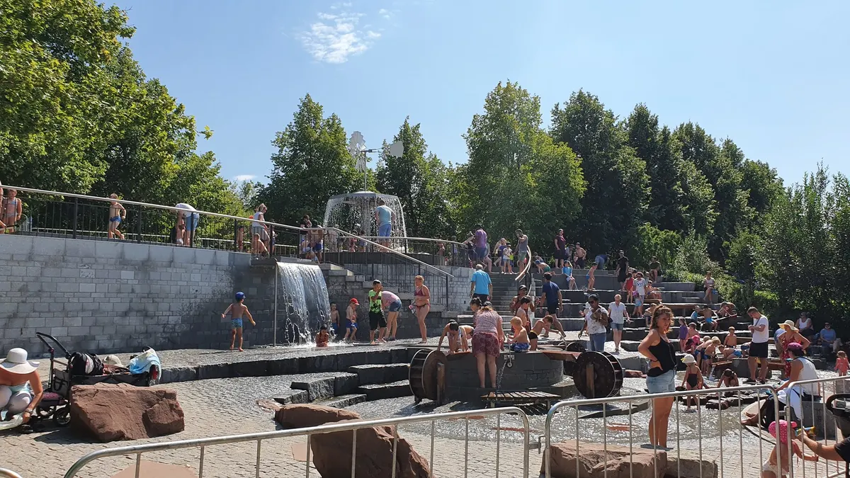 Wasserspielplatz