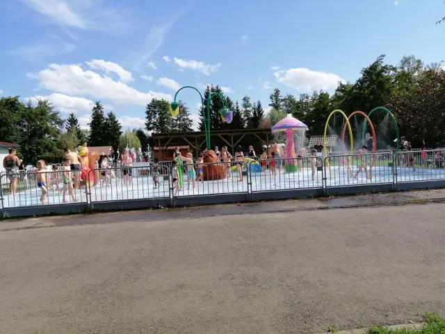 Aire de jeux aquatique