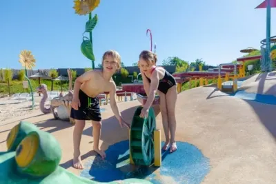Outdoor-Wasserspielplatz