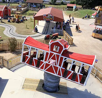 The Thrilling Crazy Barn ride