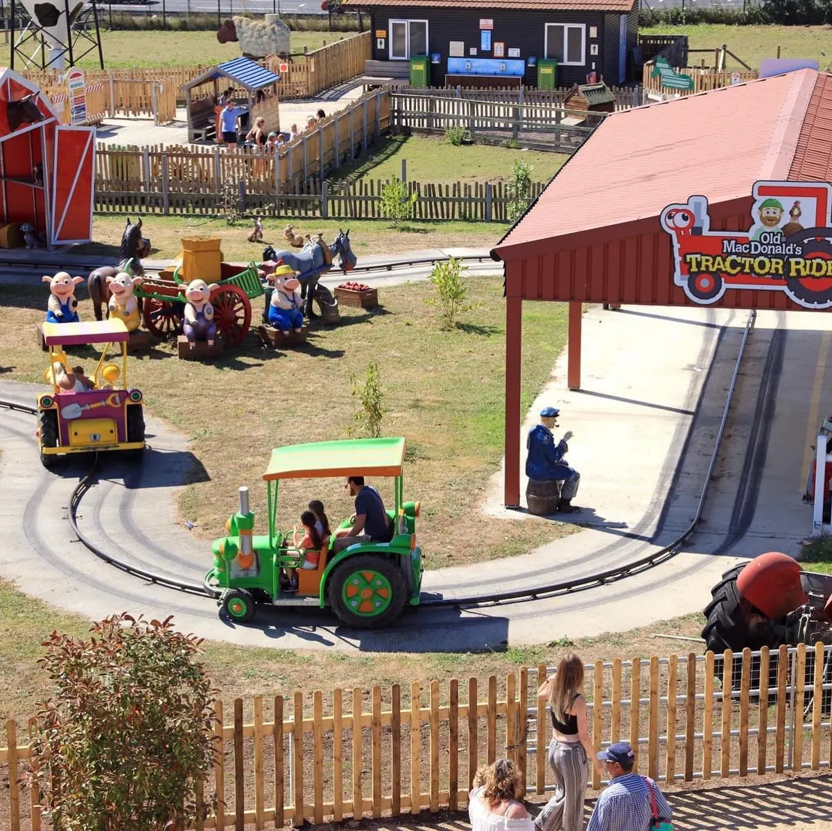 Farm themed Tractor Ride