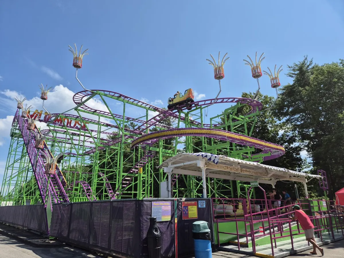 Wild Mouse Roller Coaster