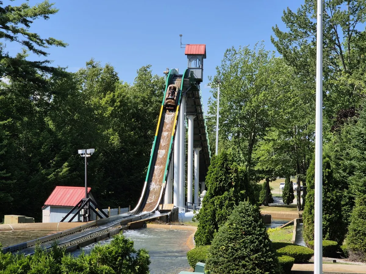 Thunder Falls Log Flume