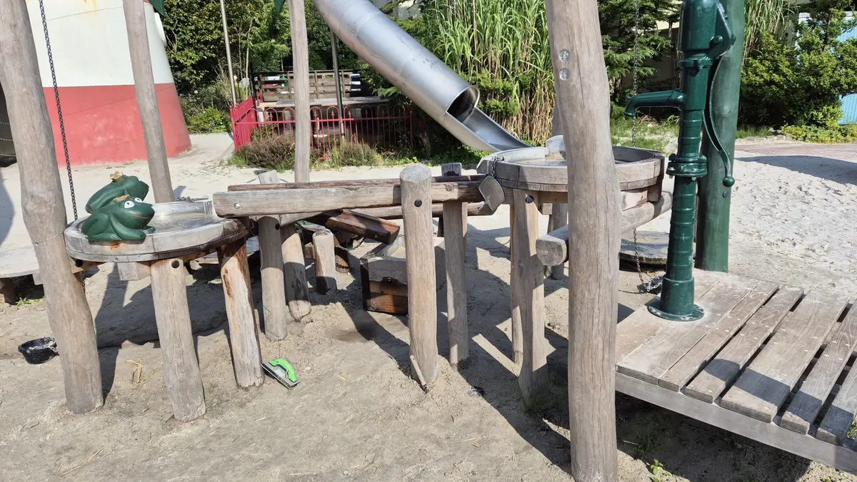 Wasserspielplatz