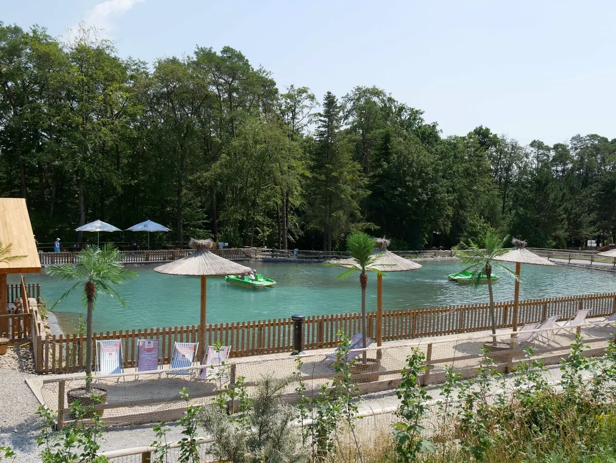 großer Tretbootsee