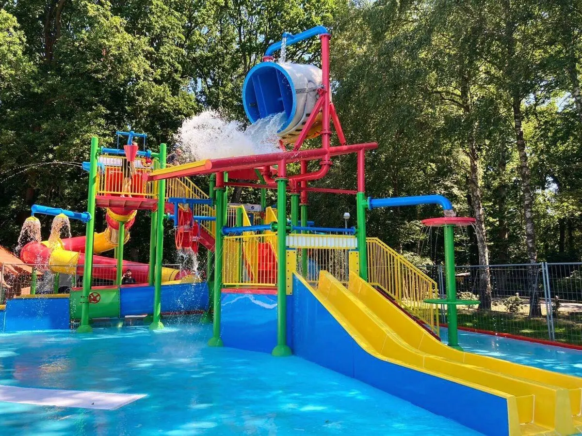 Wasserspielplatz Freibad