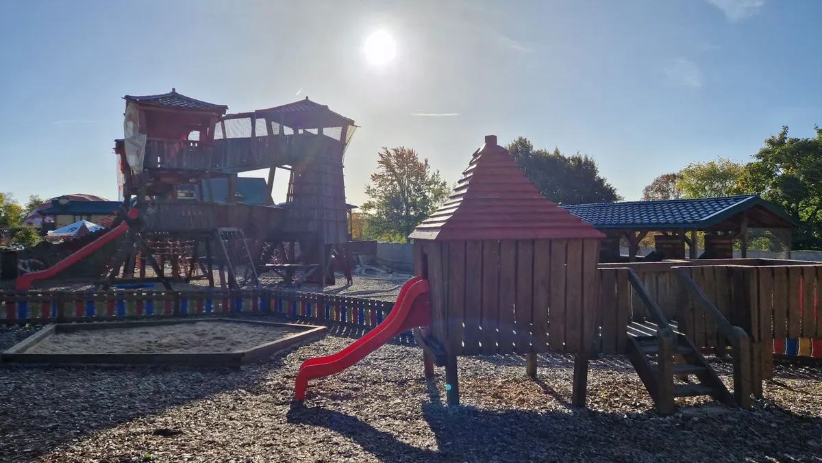 Kleinkind-Spielplatz