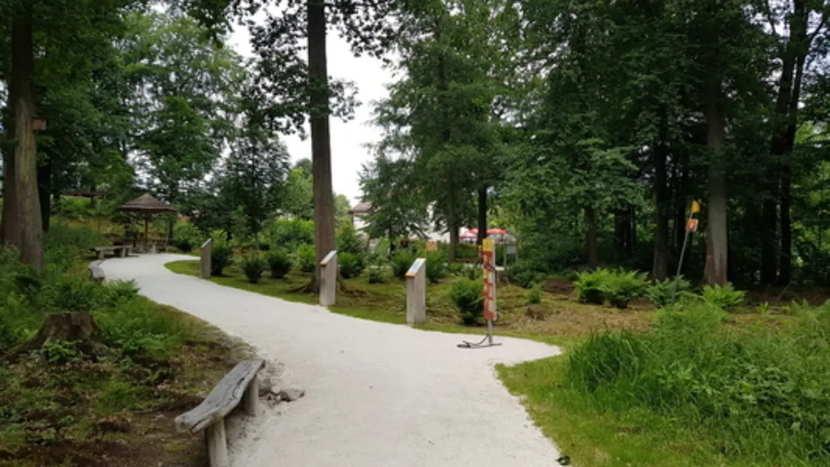 Limes mit Kleinkastell, Römer-Parcours und Spielanlage