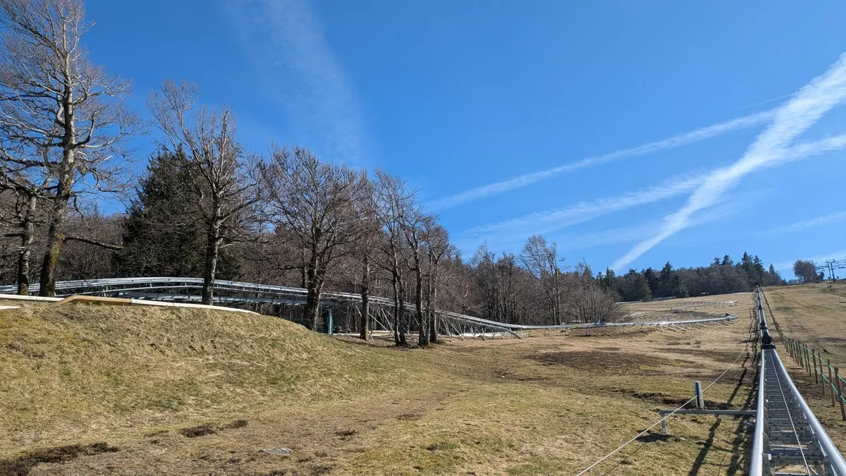 Luge sur Rails