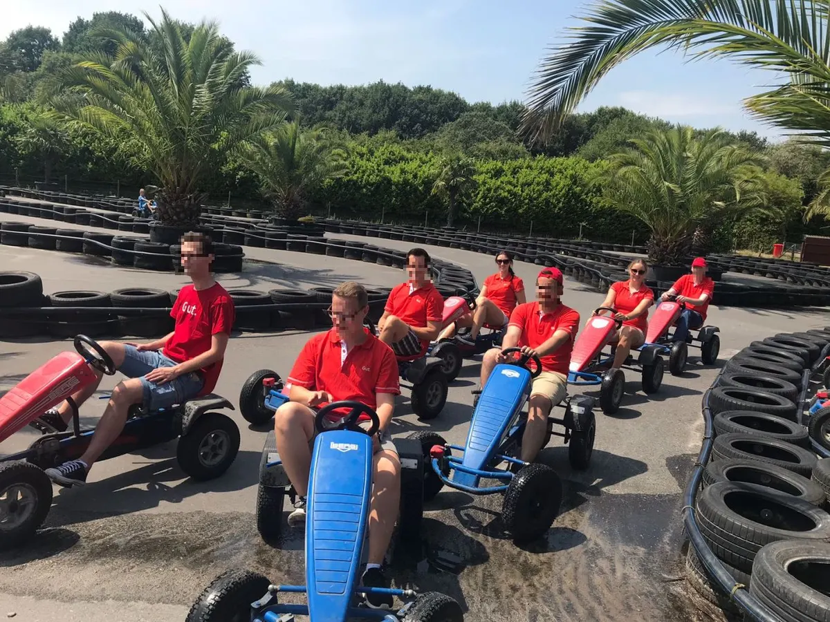Weltgrößte Tret-Gokart-Anlage