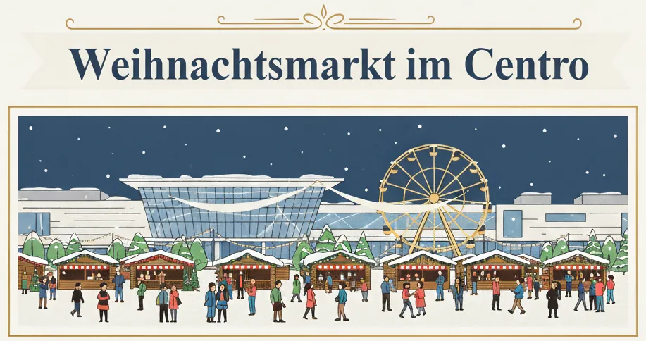 Oberhausen - Weihnachtsmarkt im Centro Westfield