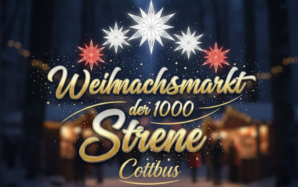 Cottbus - Weihnachtsmarkt der 1000 Sterne