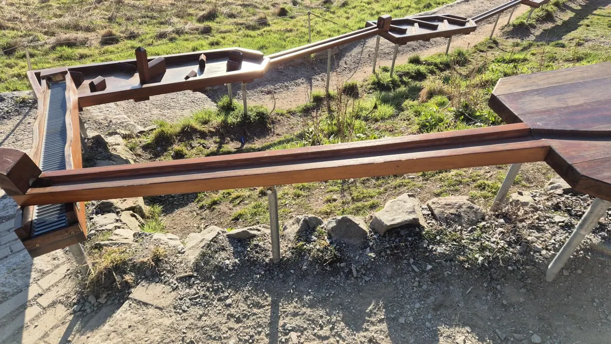 Holzkugelbahn