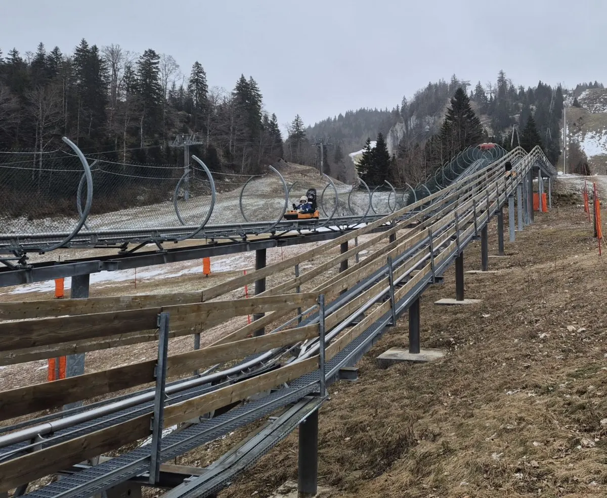Luge sur rails