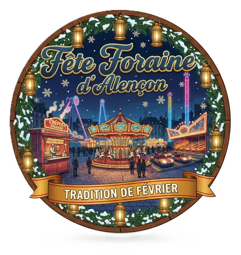 Alençon (F) - Fête foraine de la Chandeleur