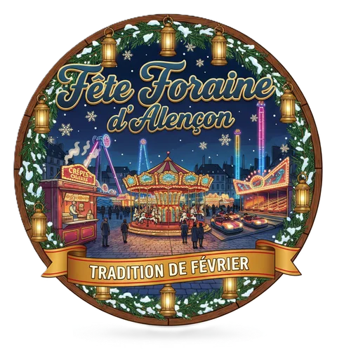 Alençon (F) - Fête foraine de la Chandeleur