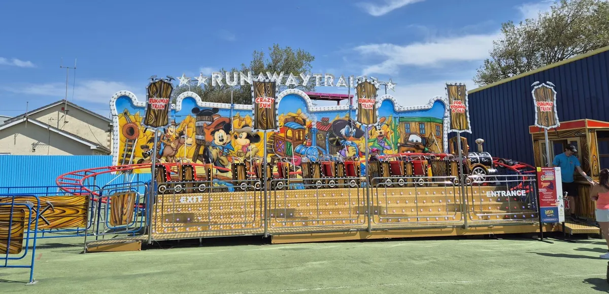 Santa's Runaway Train