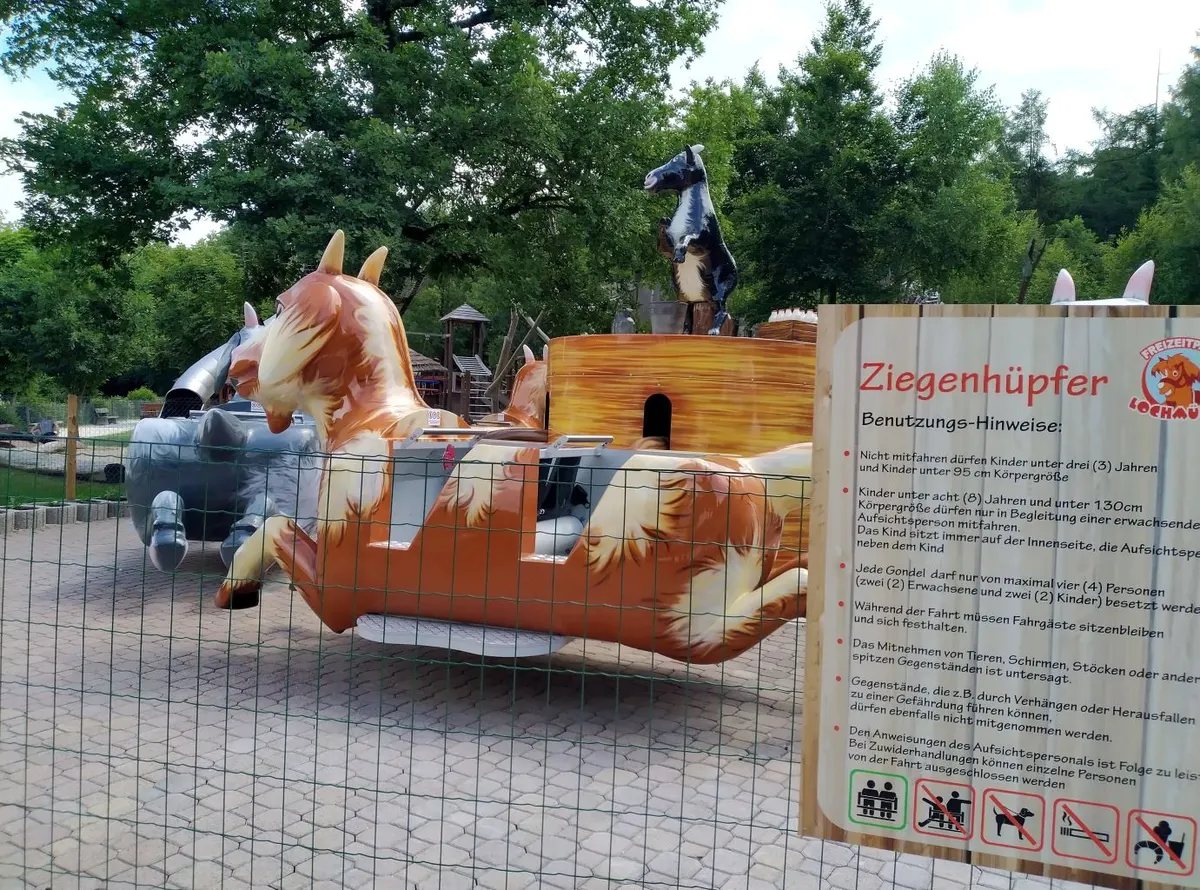 Ziegenhüpfer-Karusell