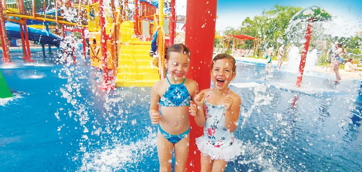 Jumping Jets at Wild West Canyon & Gold Rush Rapids