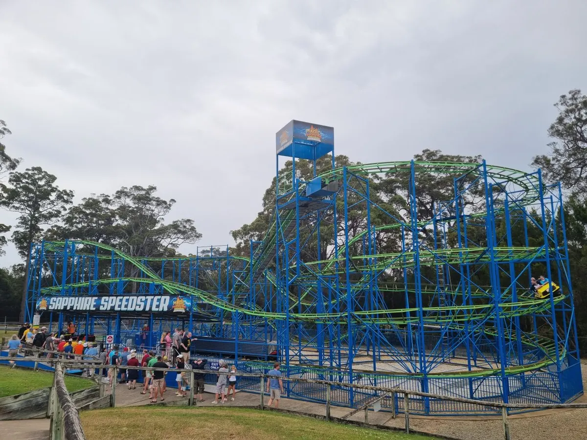 Sapphire Speedster Coaster