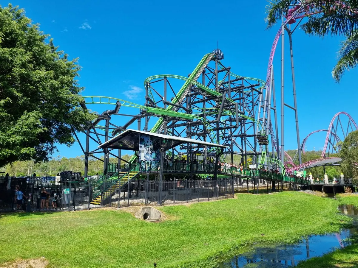Green Lantern Coaster