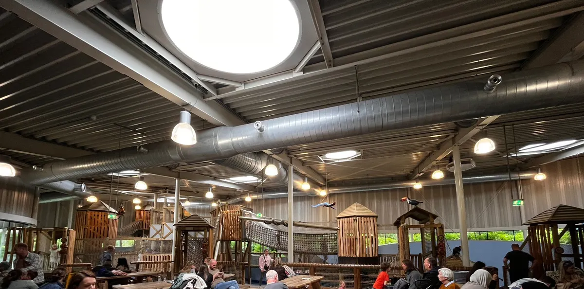 Indoor-Spielplatz „Burgers' Kids Jungle“