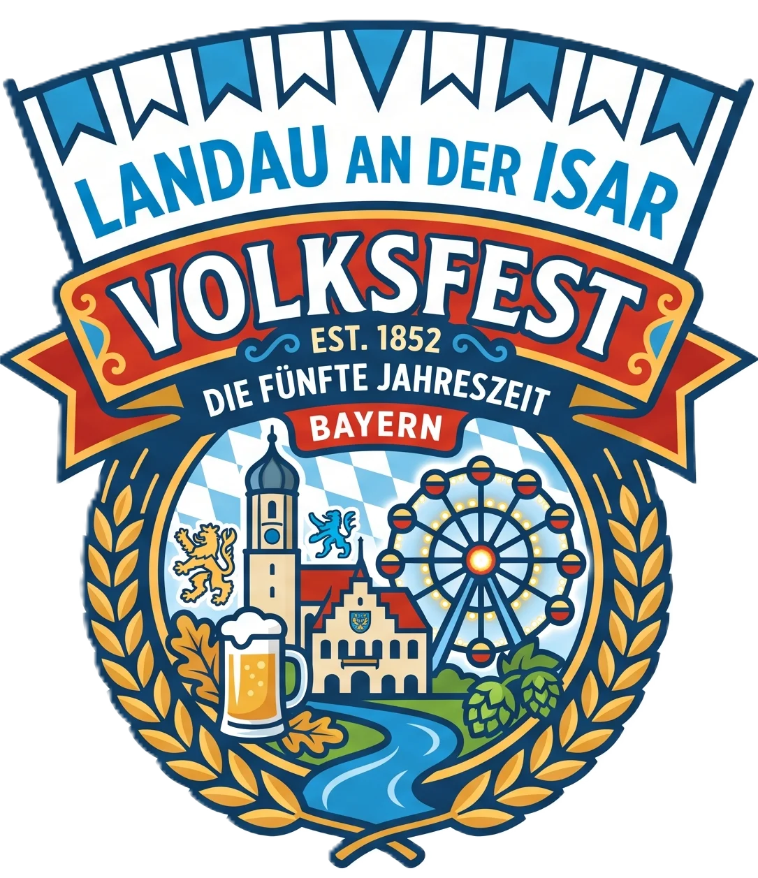 Landau an der Isar - Volksfest