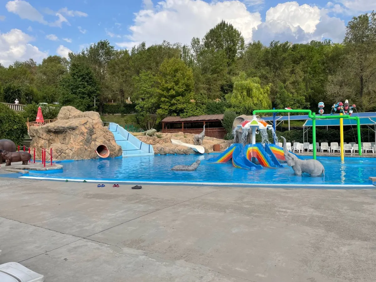 Children slide