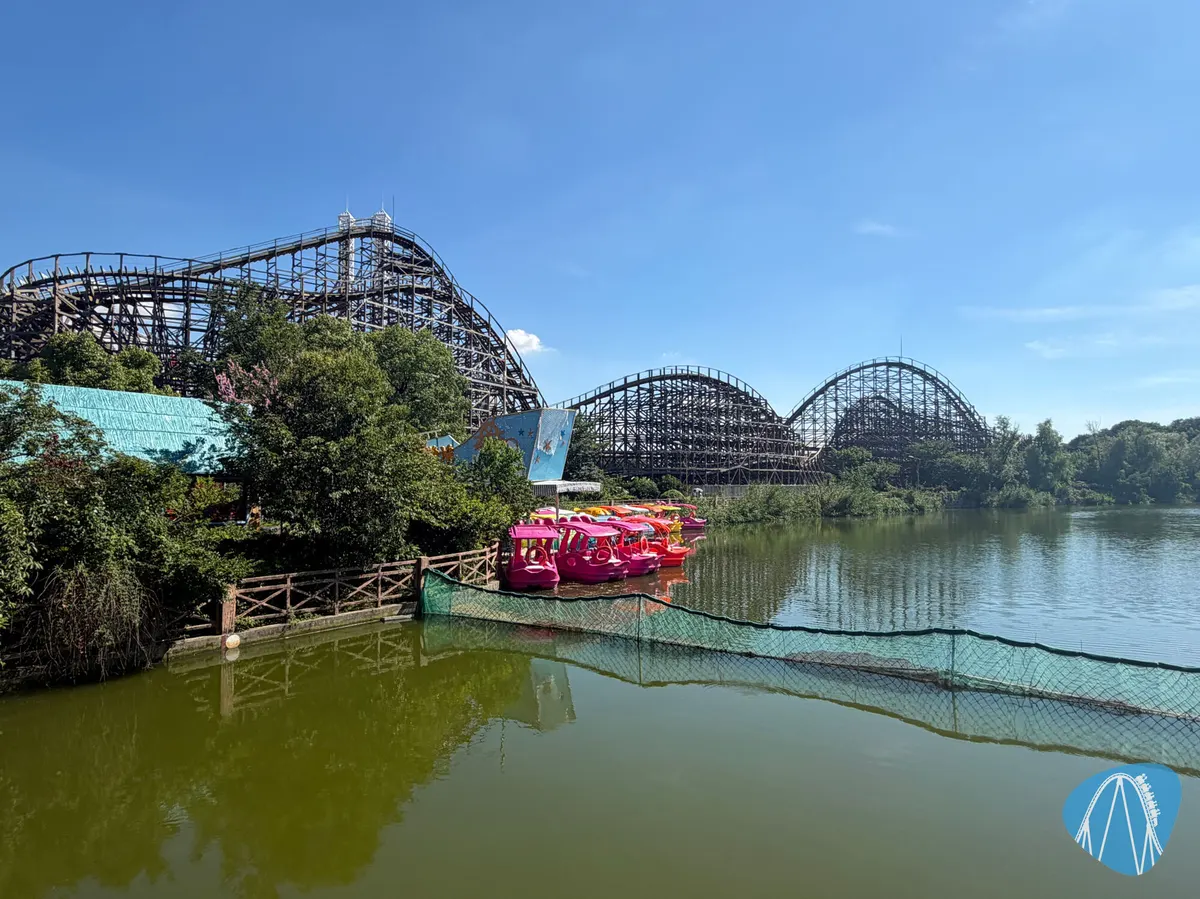 Wooden Coaster - Fireball