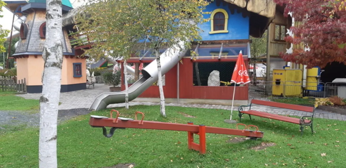 Windmühlenhaus mit Rutsche